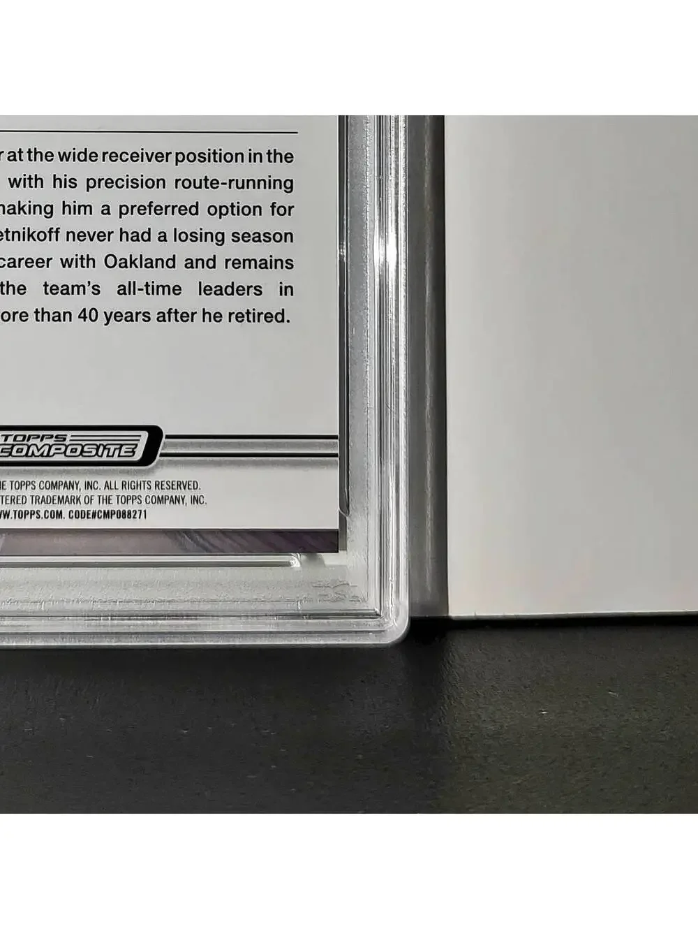 Fred Bilentnikoff 2023 Topps Resurgence 08/20 Lime Green Power Surge #81 PSA 10